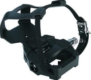 sitting bicycle pedals