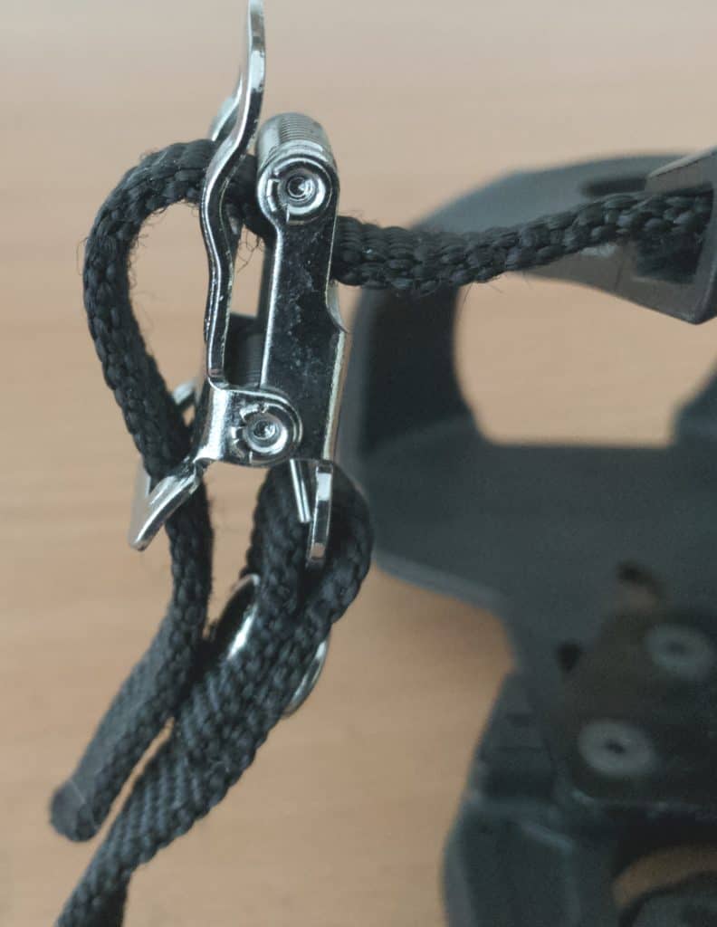 Exercise Bike Pedal Strap Clasp Closed Position