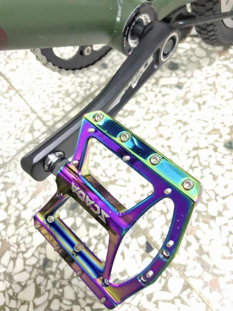 Bmx Pedal On Bike Crank