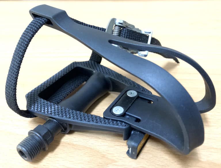 pedals and toe clips