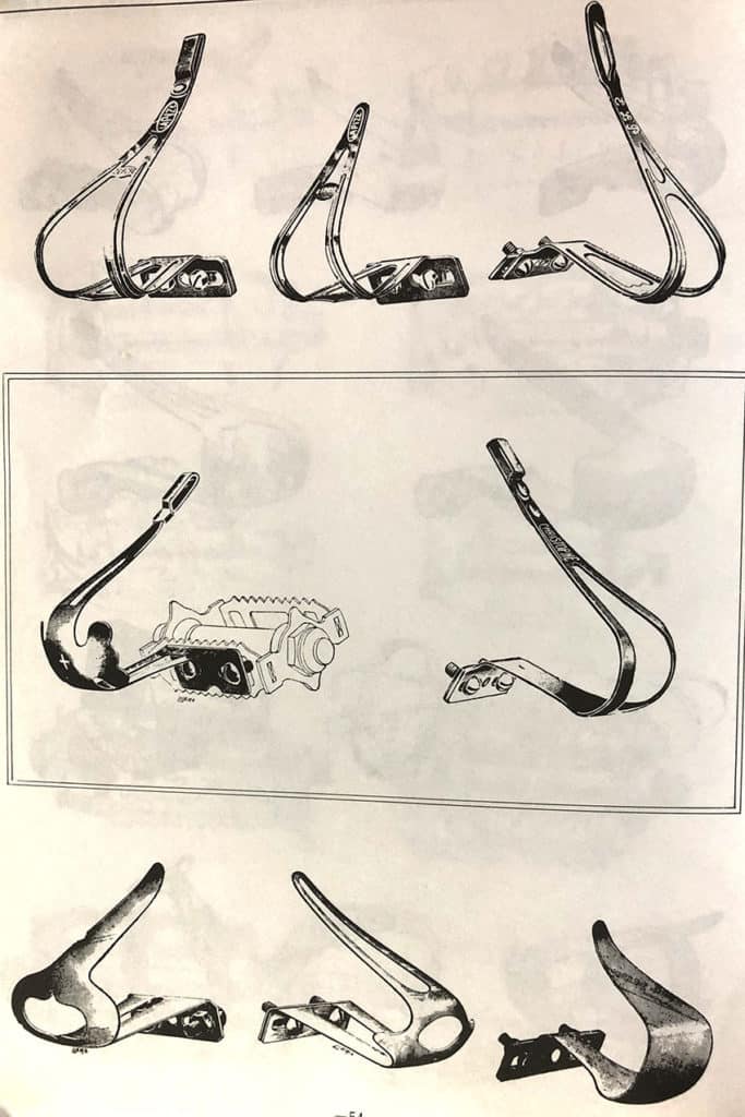 Toe Clip Pedals from 1935