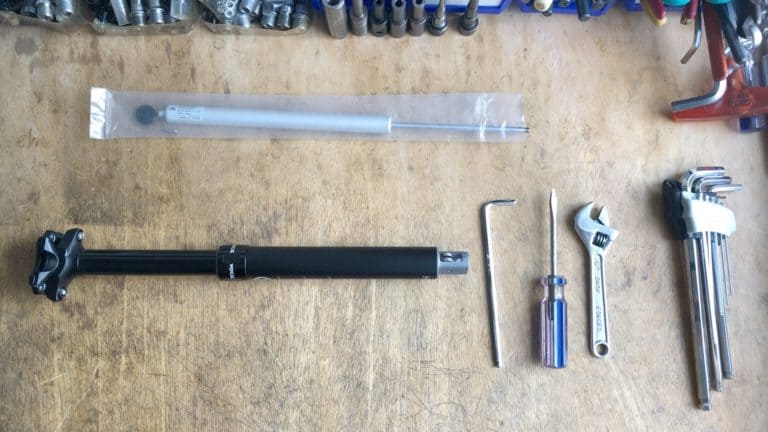 Dropper Post Cartridge and tools to replace it