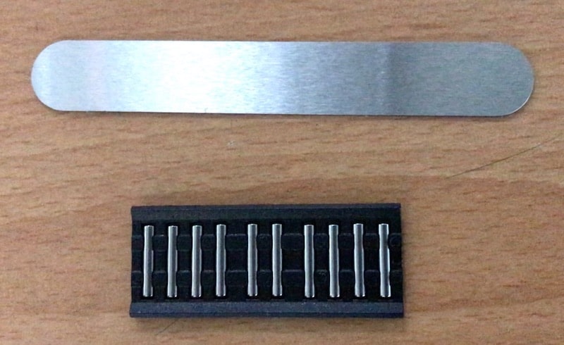 Needle bearings with their shim that functions as a race
